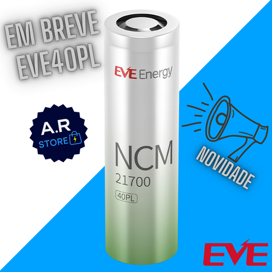 EVE 40PL 4000mAh 21700 17,5C - 400 Ciclos [LISTA DE ESPERA]